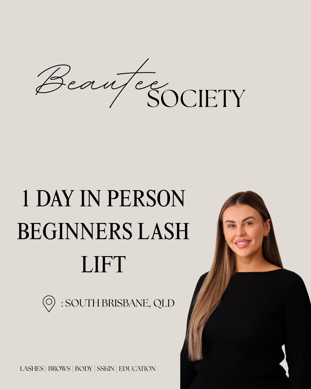 1 DAY IN PERSON LASH LIFT COURSE