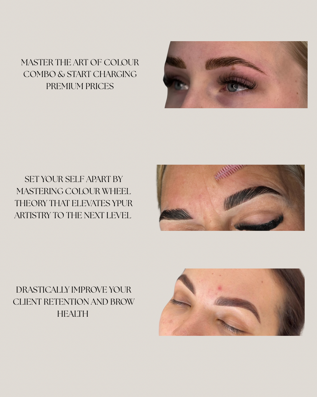1 DAY IN PERSON BROW MASTERCLASS