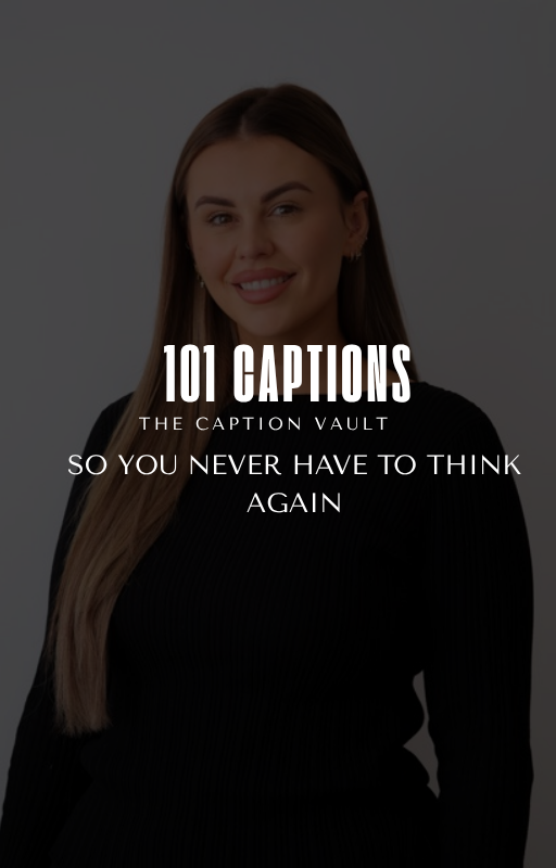 Captions that HOOK potential clients in